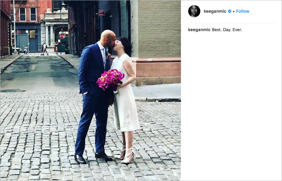 KeeganMichael Key and Elisa Pugliese Are Married!